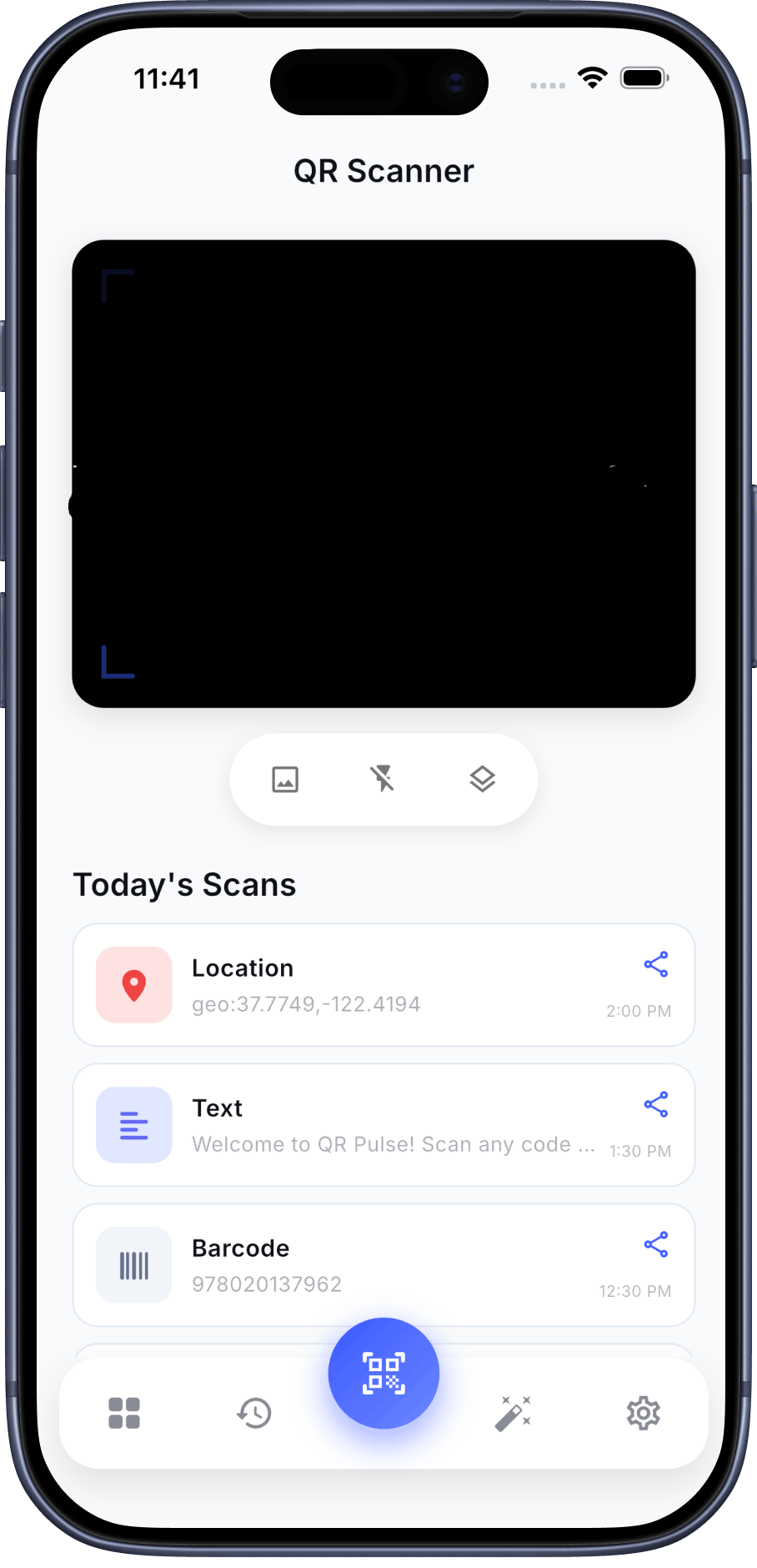 QR Pulse Scanner